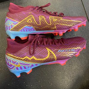 Nike Zoom Mercurial SuperFly 9 FG Mbappe PSG Soccer Cleat. Size 8.5